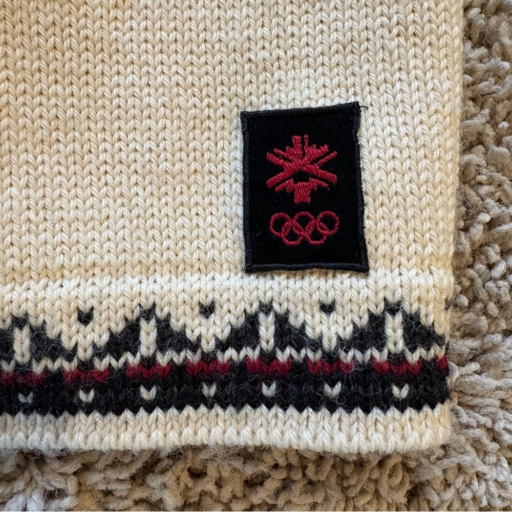 Dale of Norway 2002 SLC Olympic Sweater Full Zip Norwegian Wool Unisex Large - Picture 6 of 13